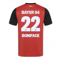 Bayer Leverkusen Victor Boniface #22 Hjemmedrakt 2024-25 Kortermet